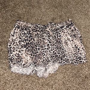 cheetah print shorts